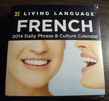 フランス語学習用カレンダー